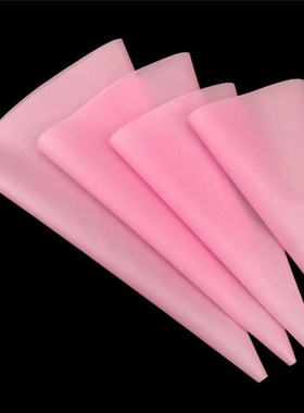 4Pcs/1Pcs Silicone TPU Cream Pastry Bag for Russian Nozzle T