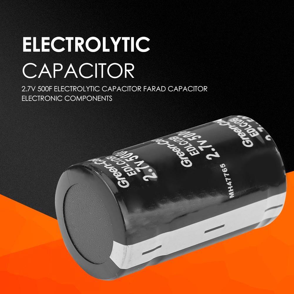 2.7V 1A Metal Farad Capacitor Durable Electronic Components