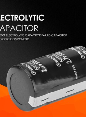 2.7V 1A Metal Farad Capacitor Durable Electronic Components