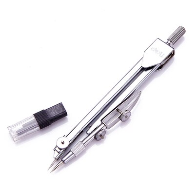Deli Stainless Steel Drawing Compass Math Geometry Tools for
