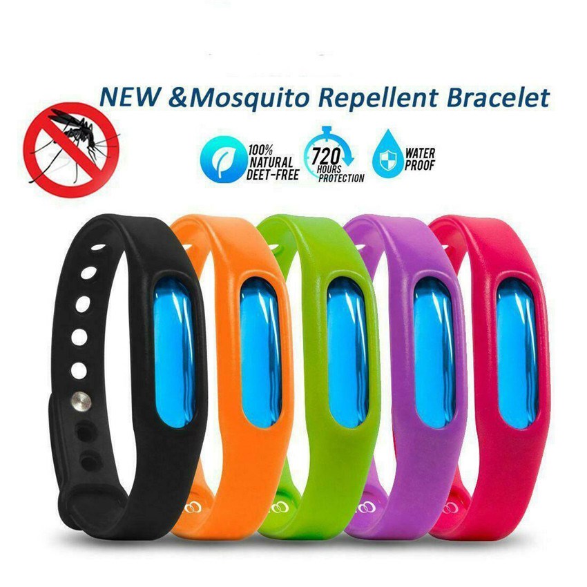 VOGVIGO 5/10 PCS Anti Mosquito Insect Repellent Bracelet Nat