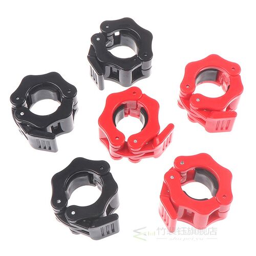 1 Pair Spinlock Collars Barbell Collar Lock Dumbell Clips Cl