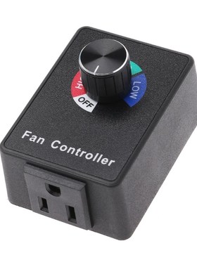 AC 120V 3A Fan Variable Speed Controller Electric Motor Rheo