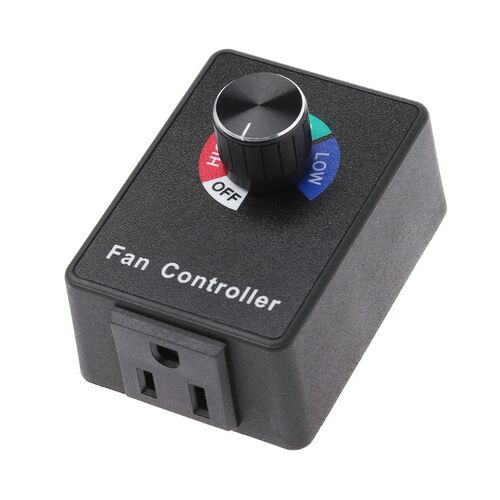AC 120V 3A Fan Variable Speed Controller Electric Motor Rheo