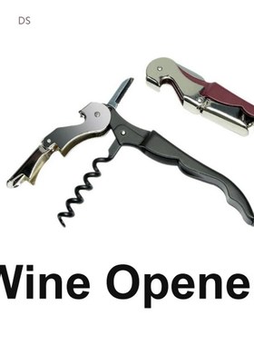 Professional Opener Stainless Steel Wine Screw Corkscrew Dou