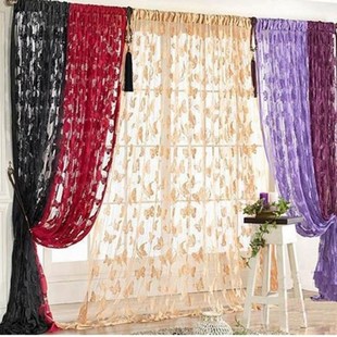 1*2M Fringe Door Window Panel Room Divider Butterfly String
