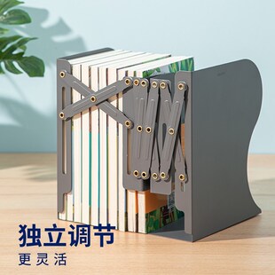 EffEctivE book stand rEtractablE bookEnd folding bookshElf