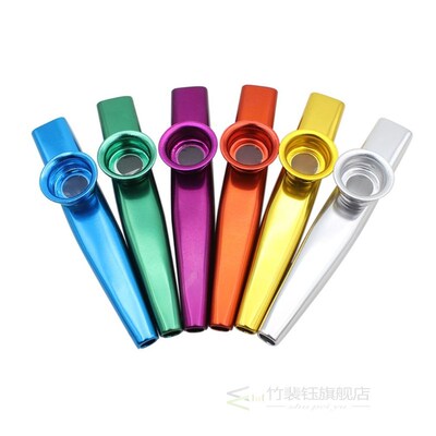 Metal Kazoos Musical Instruments Flutes Diaphragm Mouth Kazo