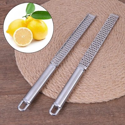 Stainless Lemon Cheese Vegetable Fruit Zester Grater Peeler