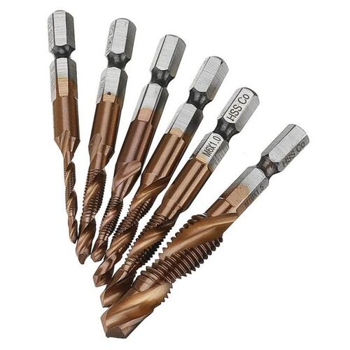1Pcs High Speed Stell Co M35 Cobalt Combination Drill Tap Bi