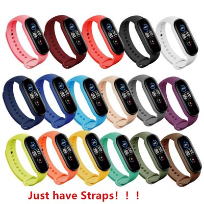 For Mi Band 5 Bracelet Strap Miband 5 Strap Replacement Sili