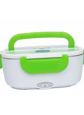 Mini Dual Use Car Home Heating Lunch Box Food Warmer Contain