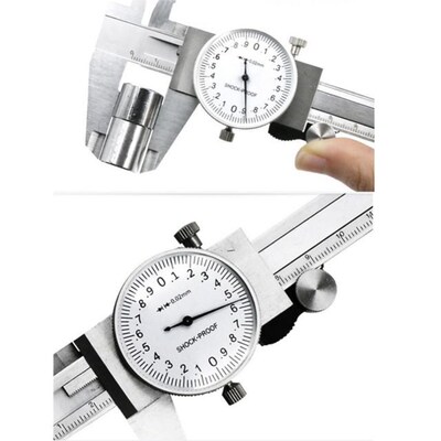 0-150 mm Metric Gauge Measuring Tool Dial vernier caliper Sh