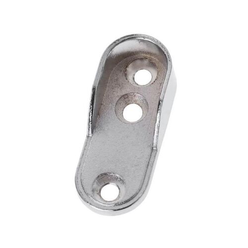 2pcs Wardrobe Clothes Tube Support Closet Rod Pole End Brack