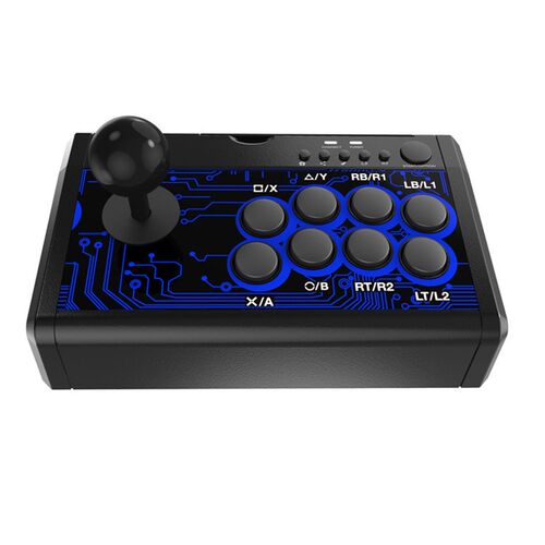 7 IN 1 USB Wired Arcade Fighting Stick Joystick With Metal B
