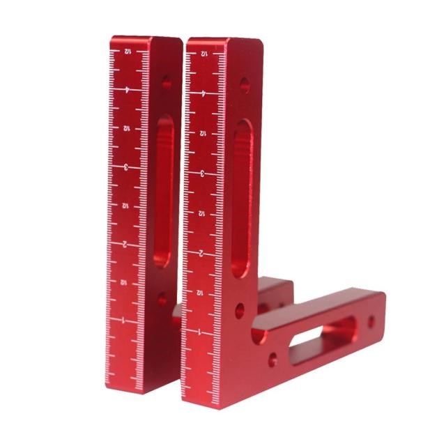 Woodworking Carpenter Corner Tool Squares Ruler L Type 12x12
