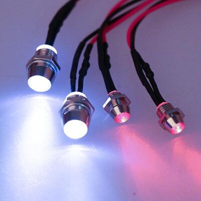 RC On-Road Model Drift Car New LED Night 5mm & 3mm Headlamps