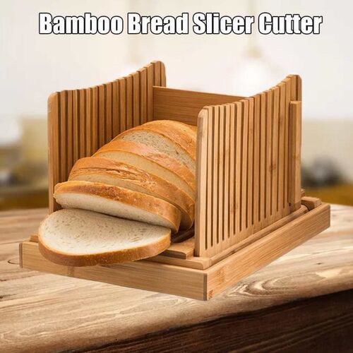 Bread Slicer Toast Slicer Toast Cutting Guide Folding and Ad