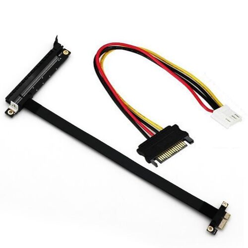 PCIE 1X TO 16X Flexible Extension Cable PCI Express 1 to 16