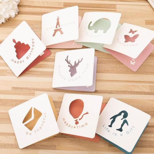 Creative Greeting Card DIY Wishing Card Message Card For Chr