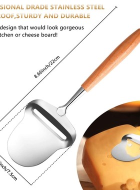 2 Pieces Cheese Slicer Spatula Plane Cheese Planer Ham Shave
