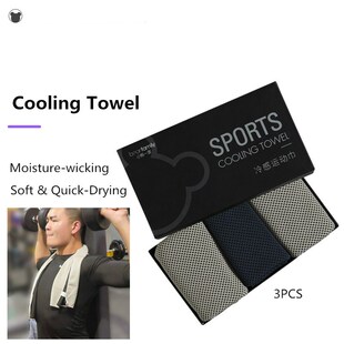 3pcs Microfiber cooling towel for workout sports yoga gym fi