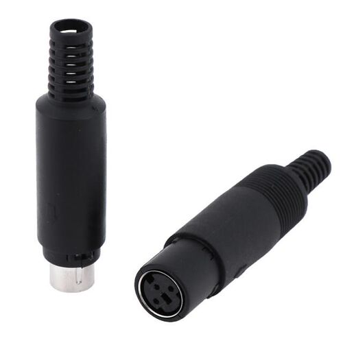 Mini DIN Plug Socket Connector 3/4/5/6/7/8 PIN Chassis Cable