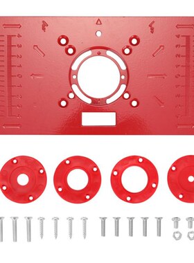 Aluminium Router Table Insert Milling Plate Woodworking Benc