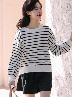 2021 autumn and winter new Korean pullover women trend