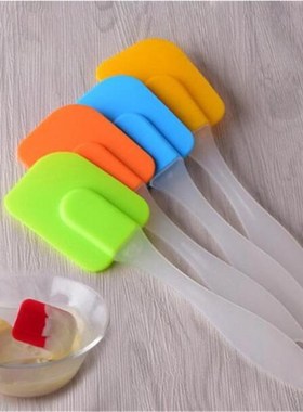 1Pc Pastry Tools Silicone Spatula Baking Scraper Cream Butte