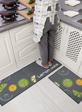 Kitchen floor mat water absorbent non-slip bathroom floormat