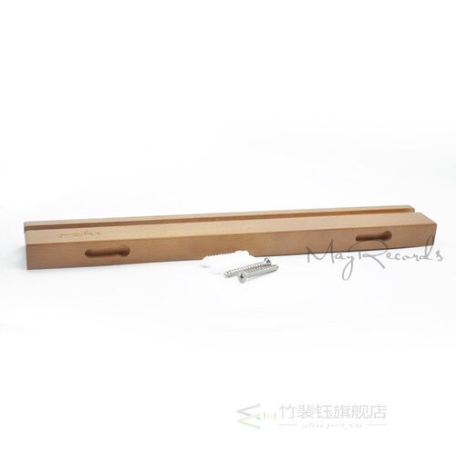 Vinyl Storage Wall Mount Wood Display Holder For LP Record E