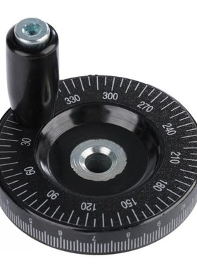 1 pc Lathe Hand Wheel 63mm Solid Bakelite Hand Wheel Scale H