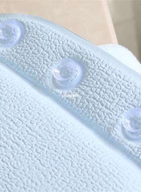 Soft Bathtub Pillow Headrest Waterproof PVC Bath Pillows Cus