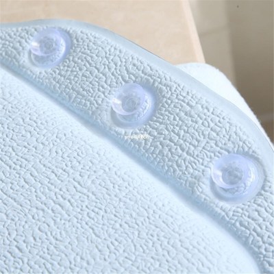 Soft Bathtub Pillow Headrest Waterproof PVC Bath Pillows Cus