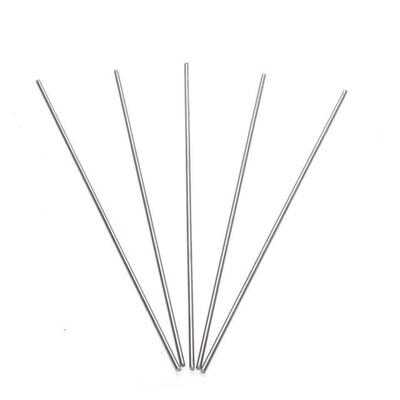 5pcs Grade 5 GR5 Titanium Ti Rods Stick Bar Shaft 3mm Diamet