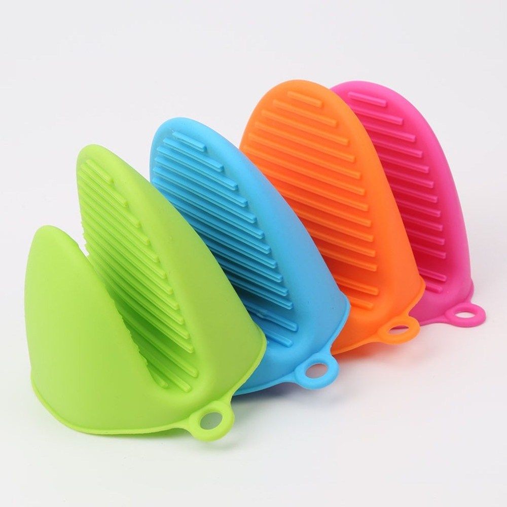 silicone anti-scalding gloves dish holder kitchen insulation