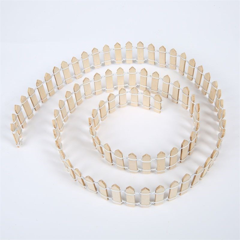 100cm*3cm Mini Decorative Fence Multi-color Fence Gardening