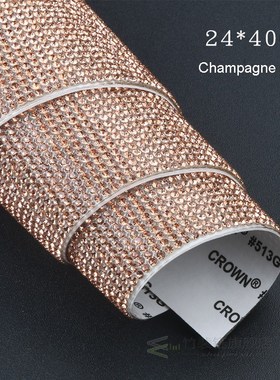 DIY Car Decoration Sticker Bling Crystal Rhinestone Car Sti