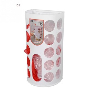 Household Kitchen Grocery Bag Holder plastic bag dispenser W