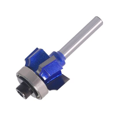 6mm Shank Router Bit R1/R2/R3 4 Teeth Edge Trimmer Woodwork