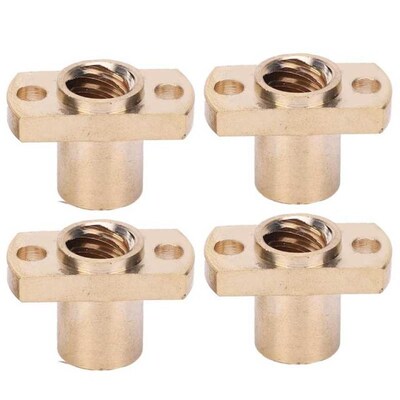 threaded inserts kit  Trapezoidal Nut Brass H Flange Hardwar