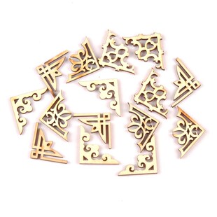 20pcs mixed wooden Corner handmade Scrapbooking Corners DIY