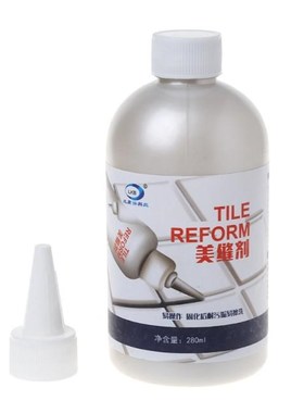 White Tile Gap Beauty Grout Epoxy Sealant Aide Repair Seam F