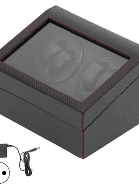 Acrylic Box Watch Winding Box Automatic Winder Carbon Fiber