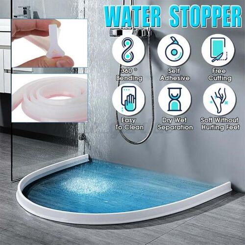 200cm Bathroom Kitchen Water Stopper Water Retaining Strip B