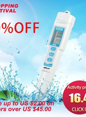 3 in 1 Multi-parameter Water Quality Tester Pen Type pH &amp