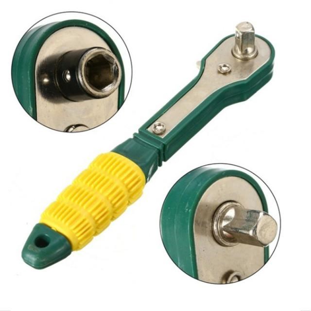 Pole Improvement Home Carbon Head Ratchet Inner 1/4 Screwdri