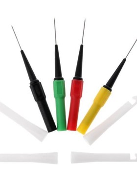 4pcs 0.7mm Piercing Probes Kit Multimeter Pen Probe Mini Wir