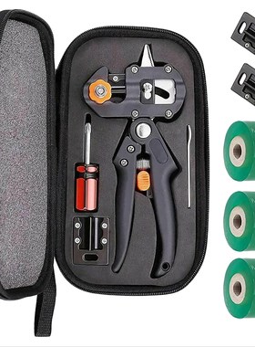 Portable Grafting Tool Kit Pack of 9 Garden Graft Pruning Sh